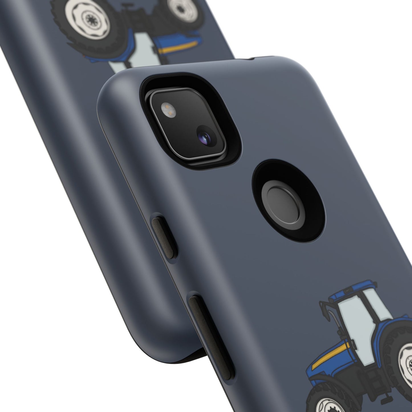 Android blue tractor case