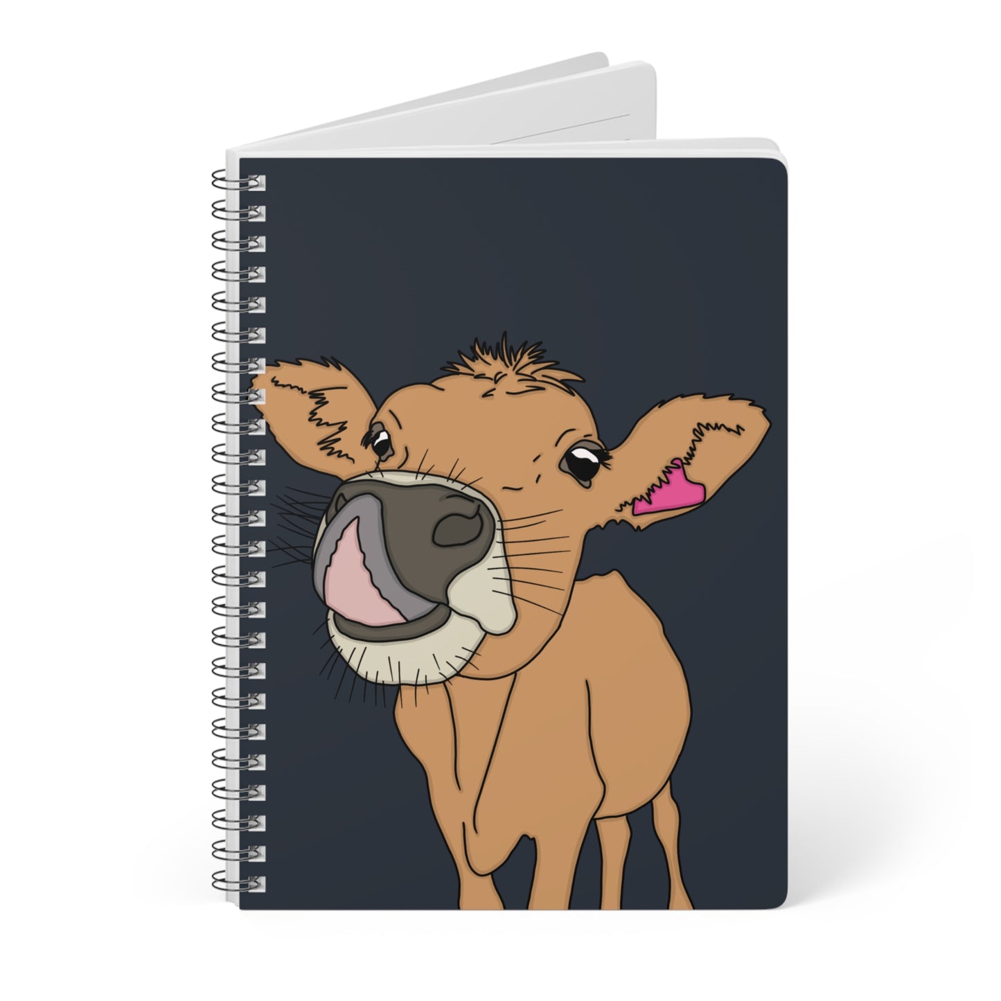 Navy jersey notebook