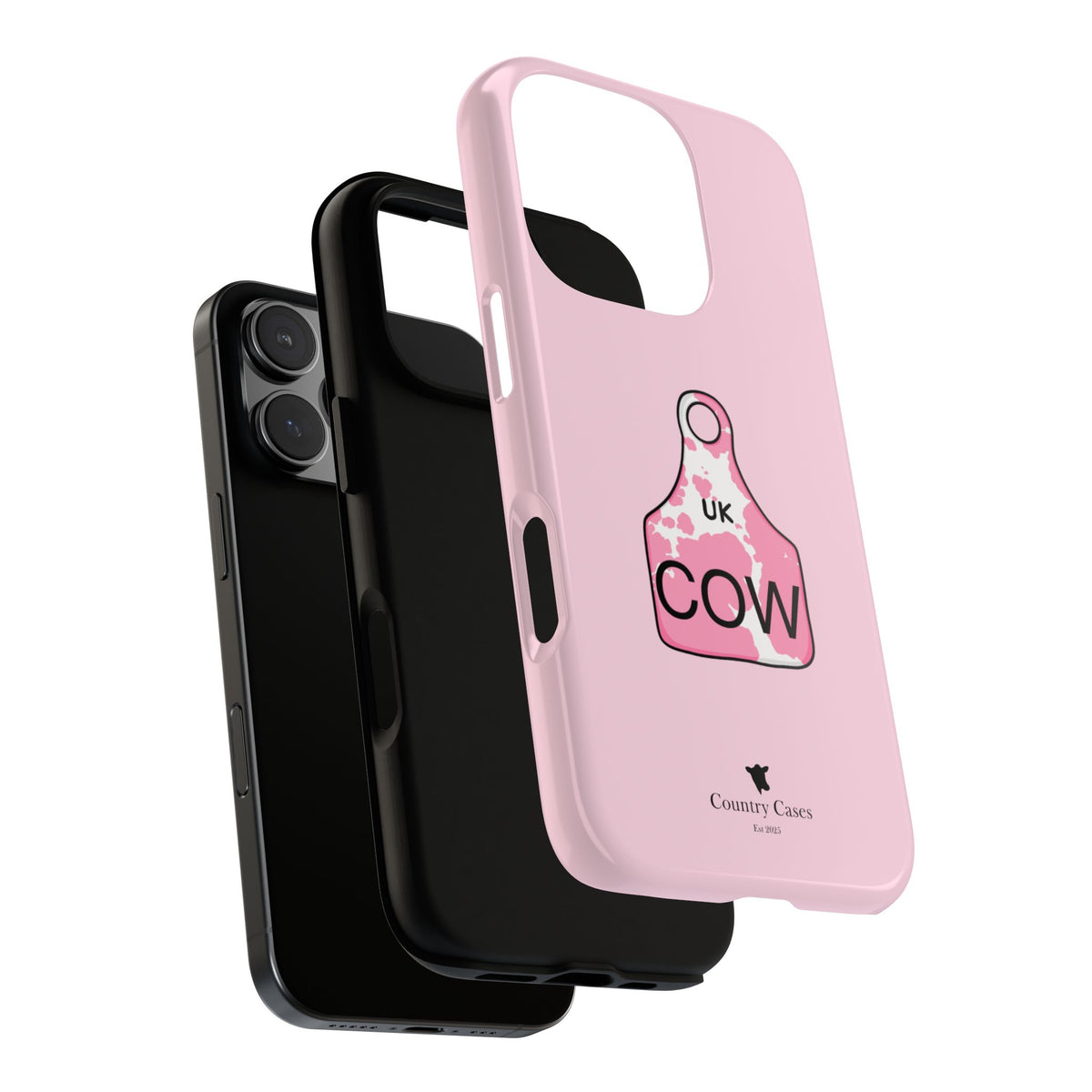 Pink Ear Tag Case