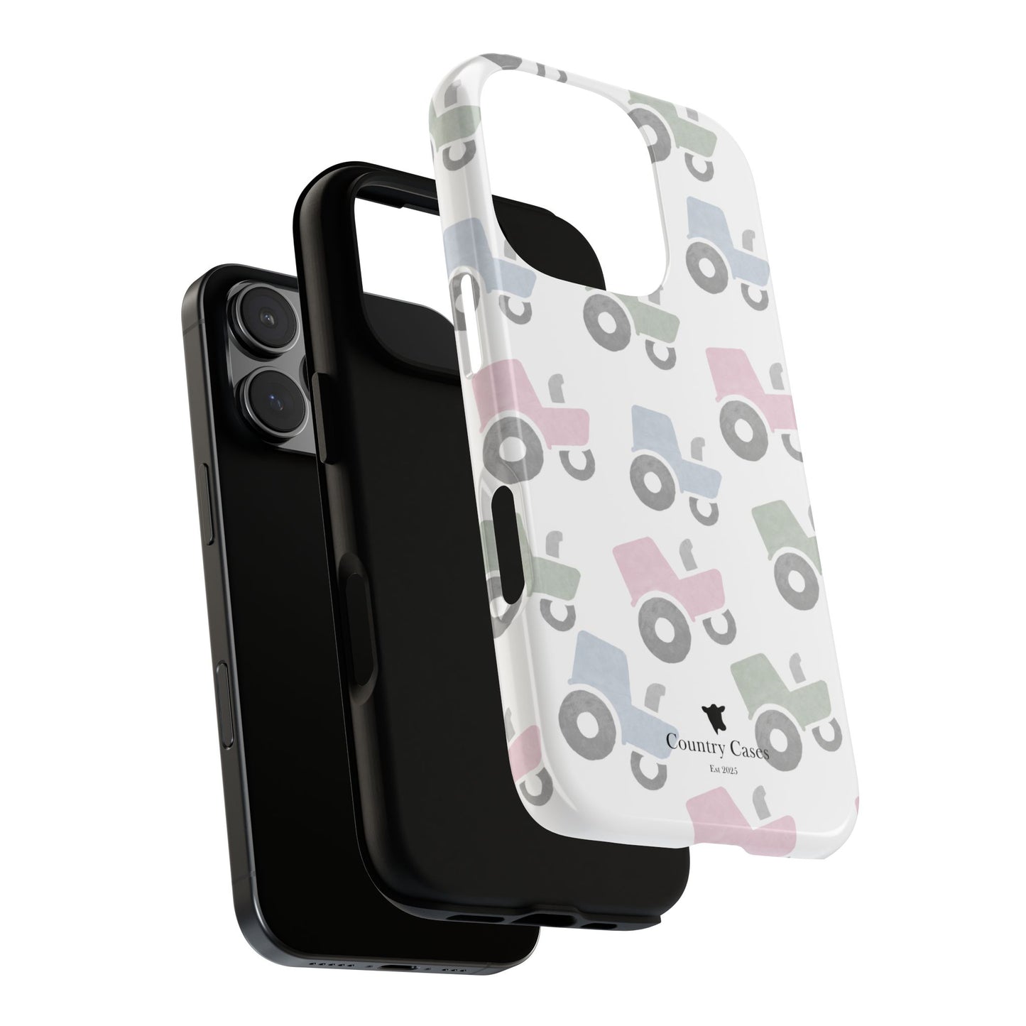 Pastel Tractor Case