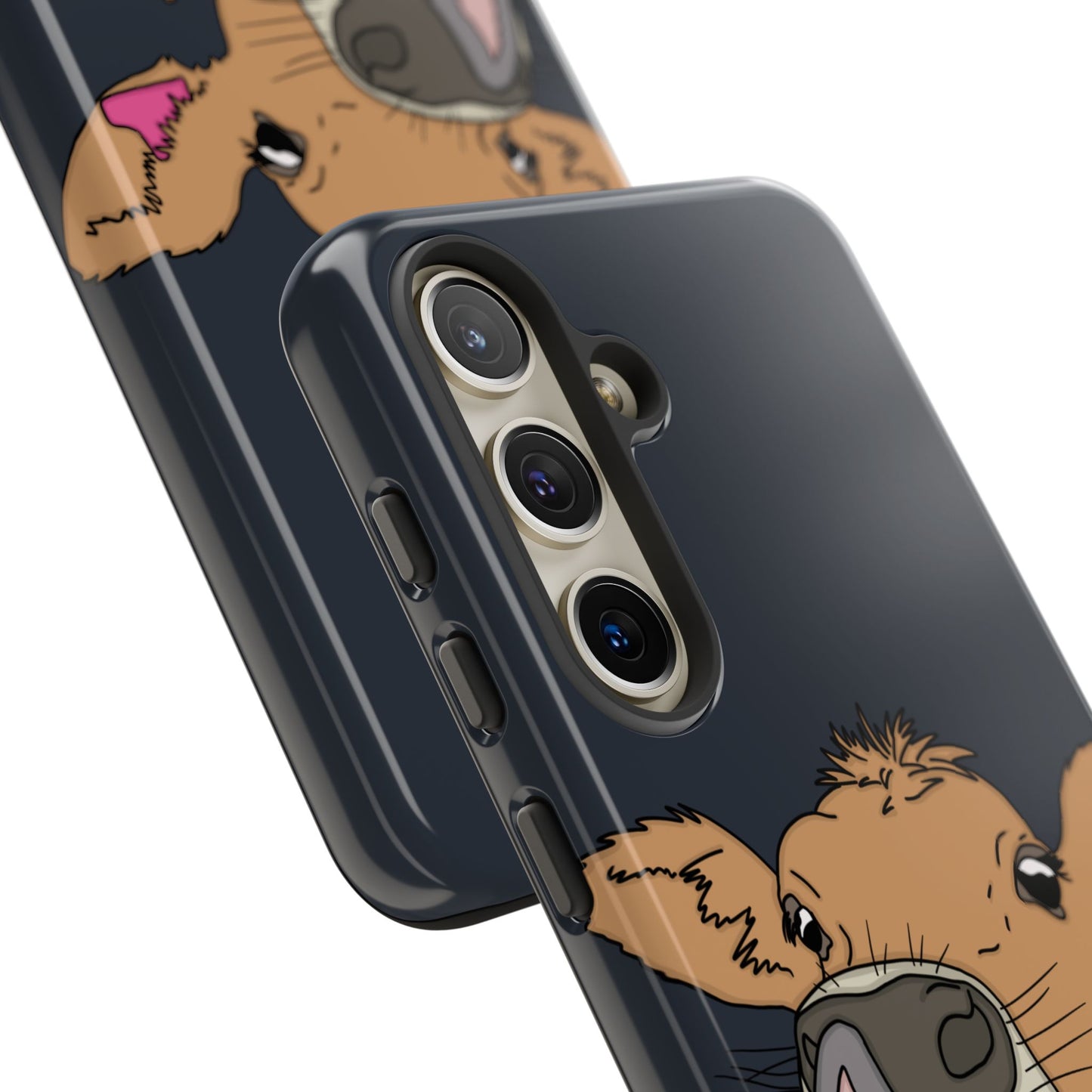 Navy jersey android case