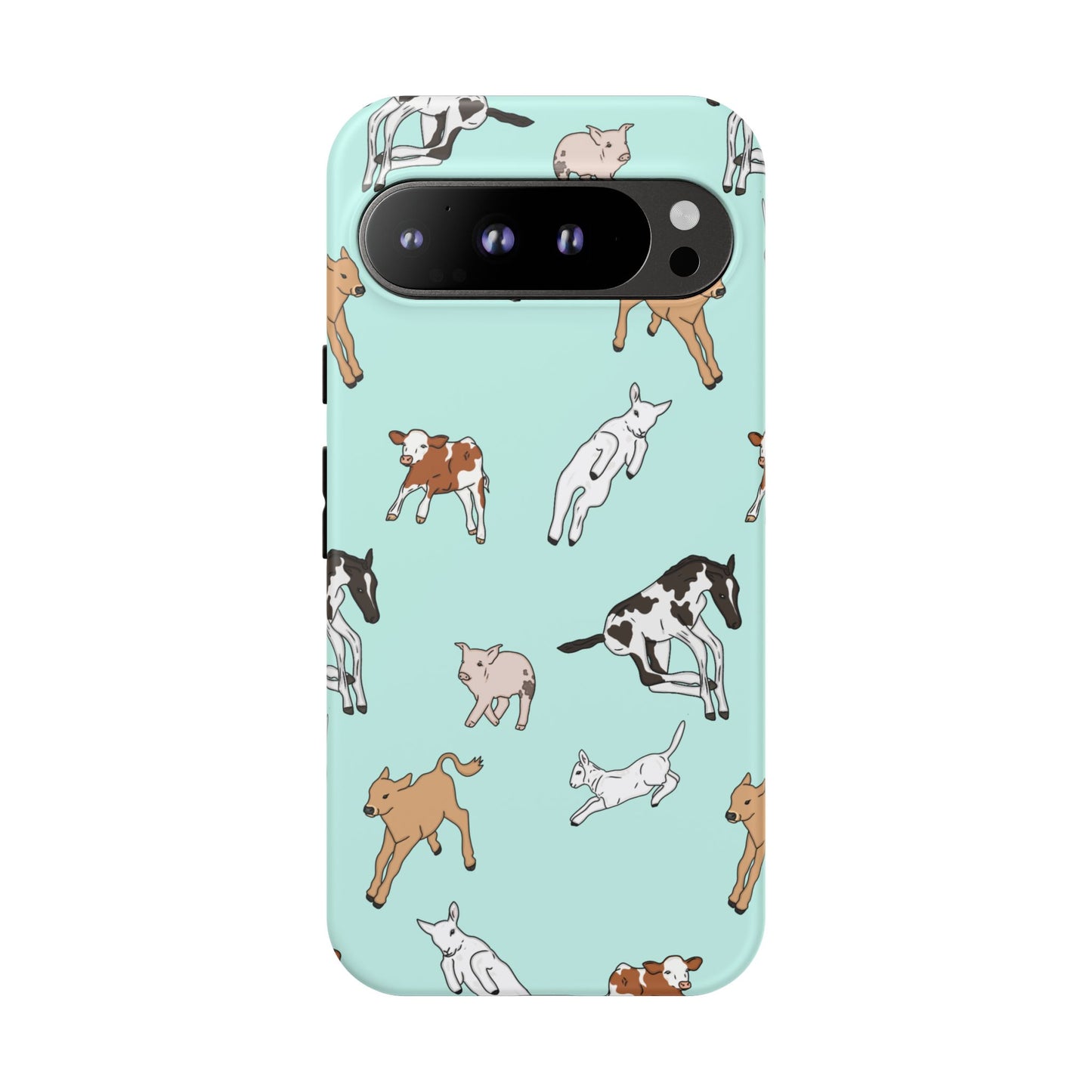 Android farmyard Freinds Blue Case