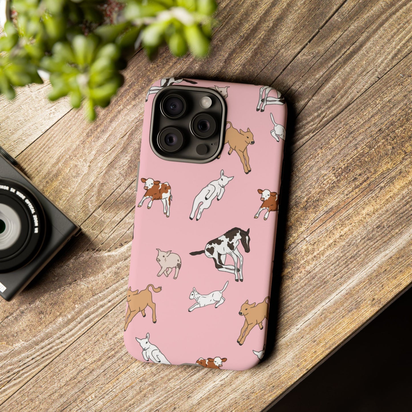 Farmyard Friends Pink Case
