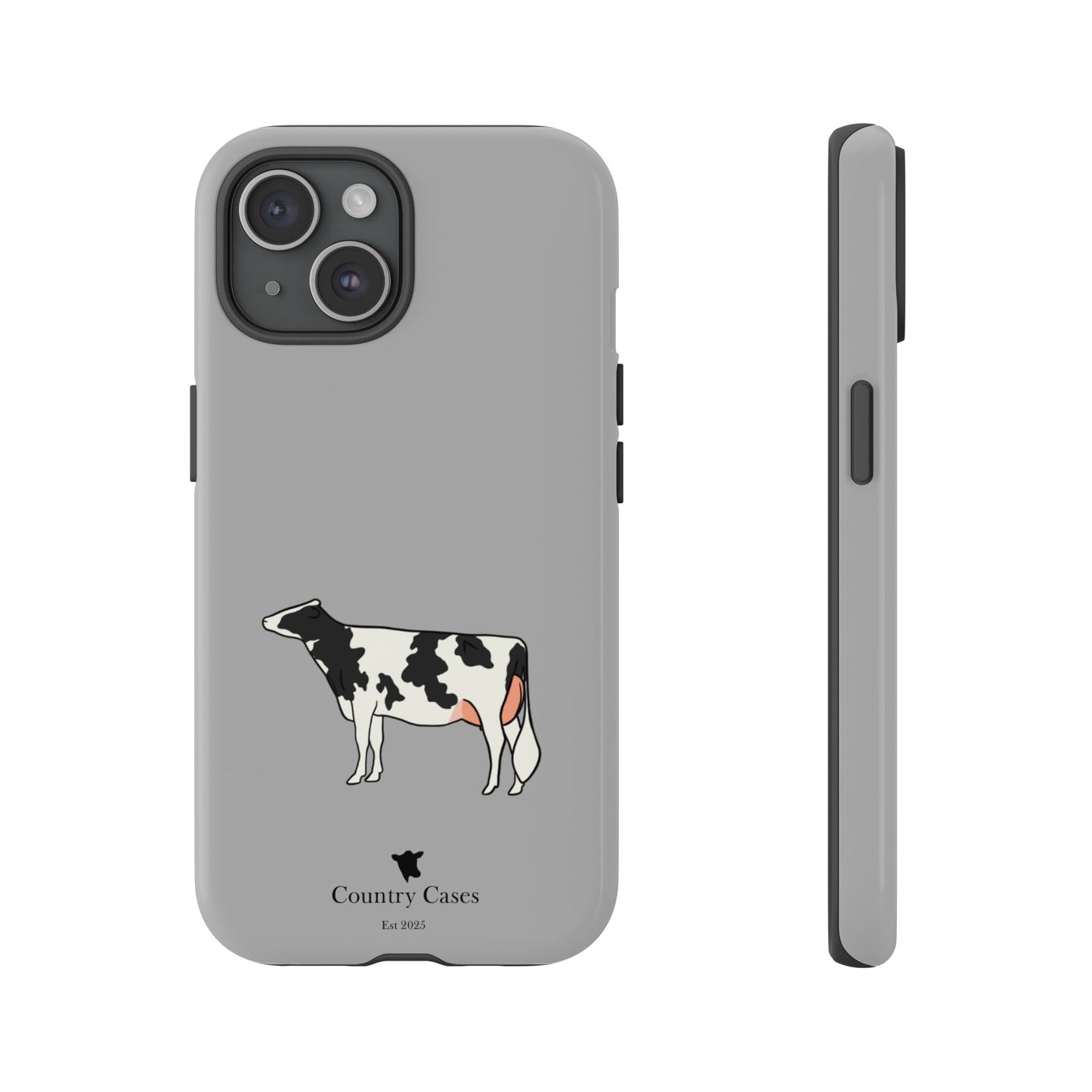 Black and white Holstein case