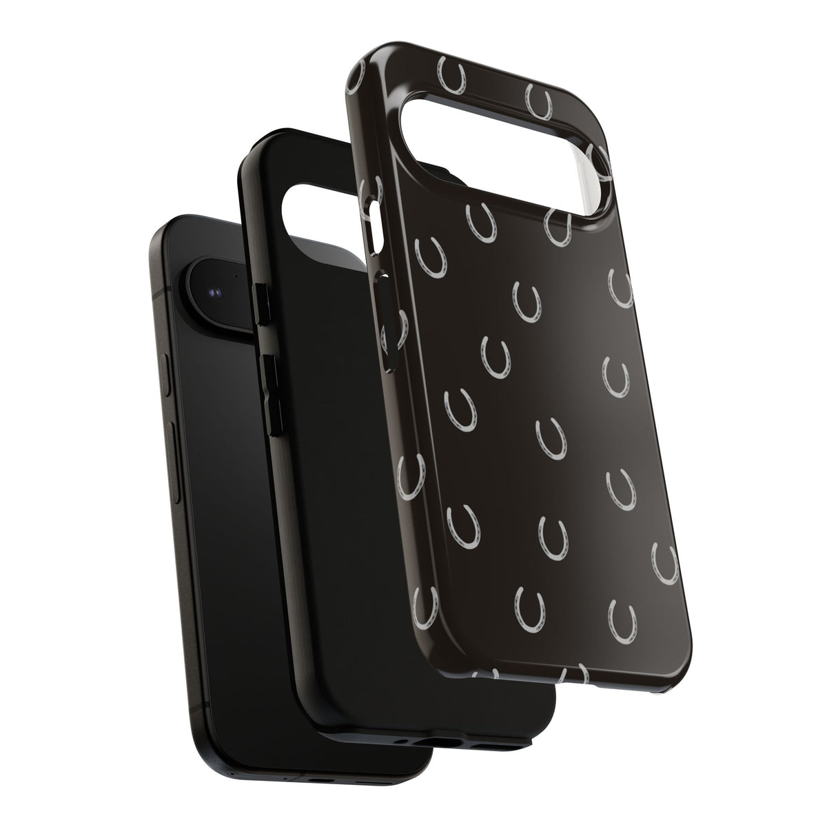 Android Wood Horse Shoe Cases