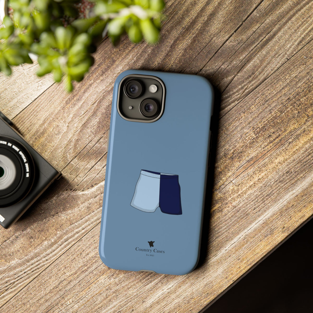 Blue Shorts Case