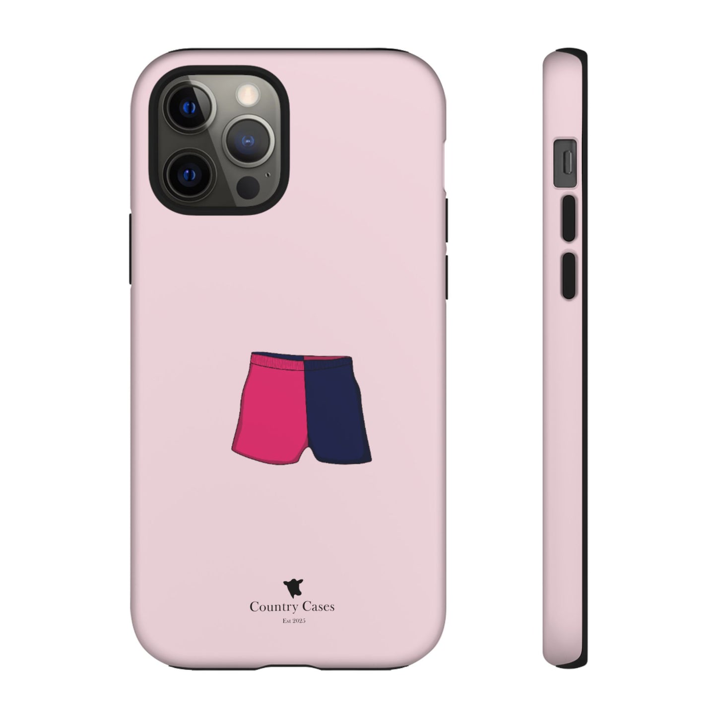 Two toned short phone case