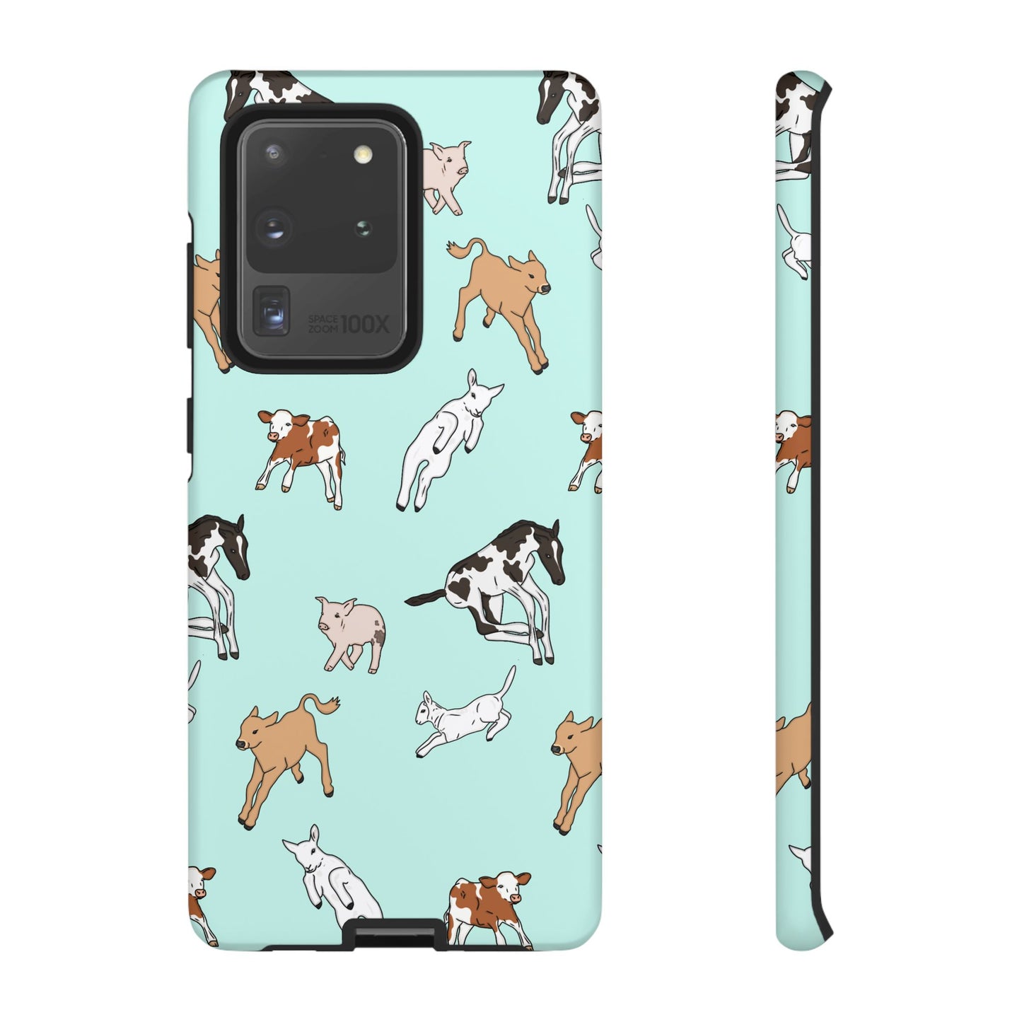 Android farmyard Freinds Blue Case