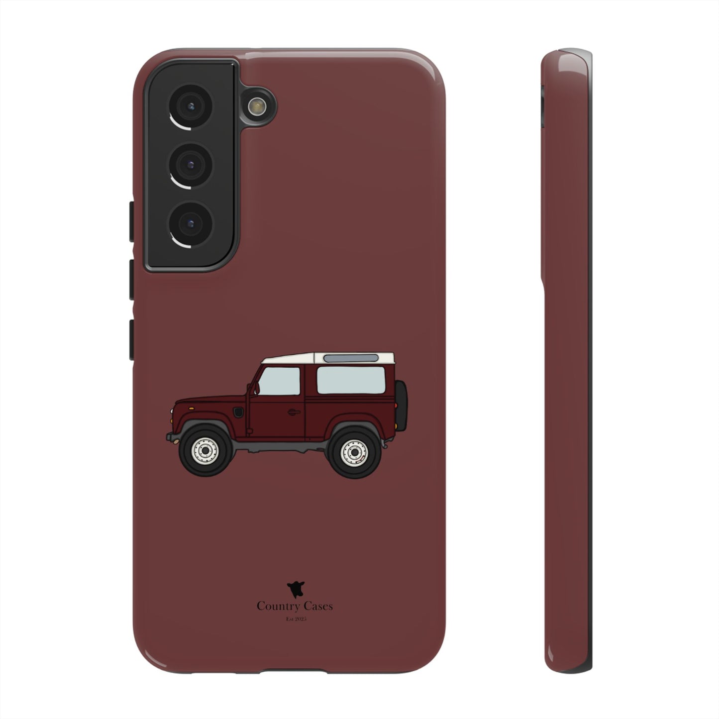 Android berry red landy case
