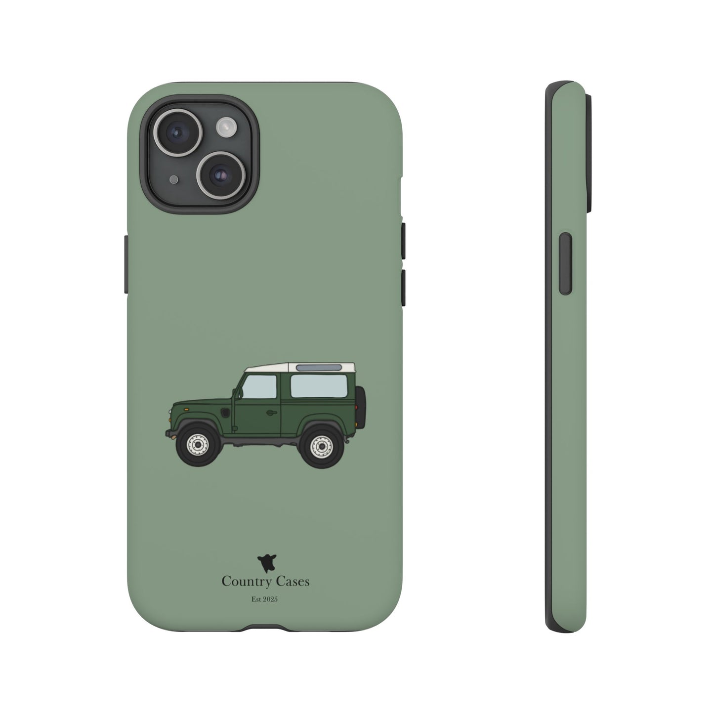 Green landy phone case