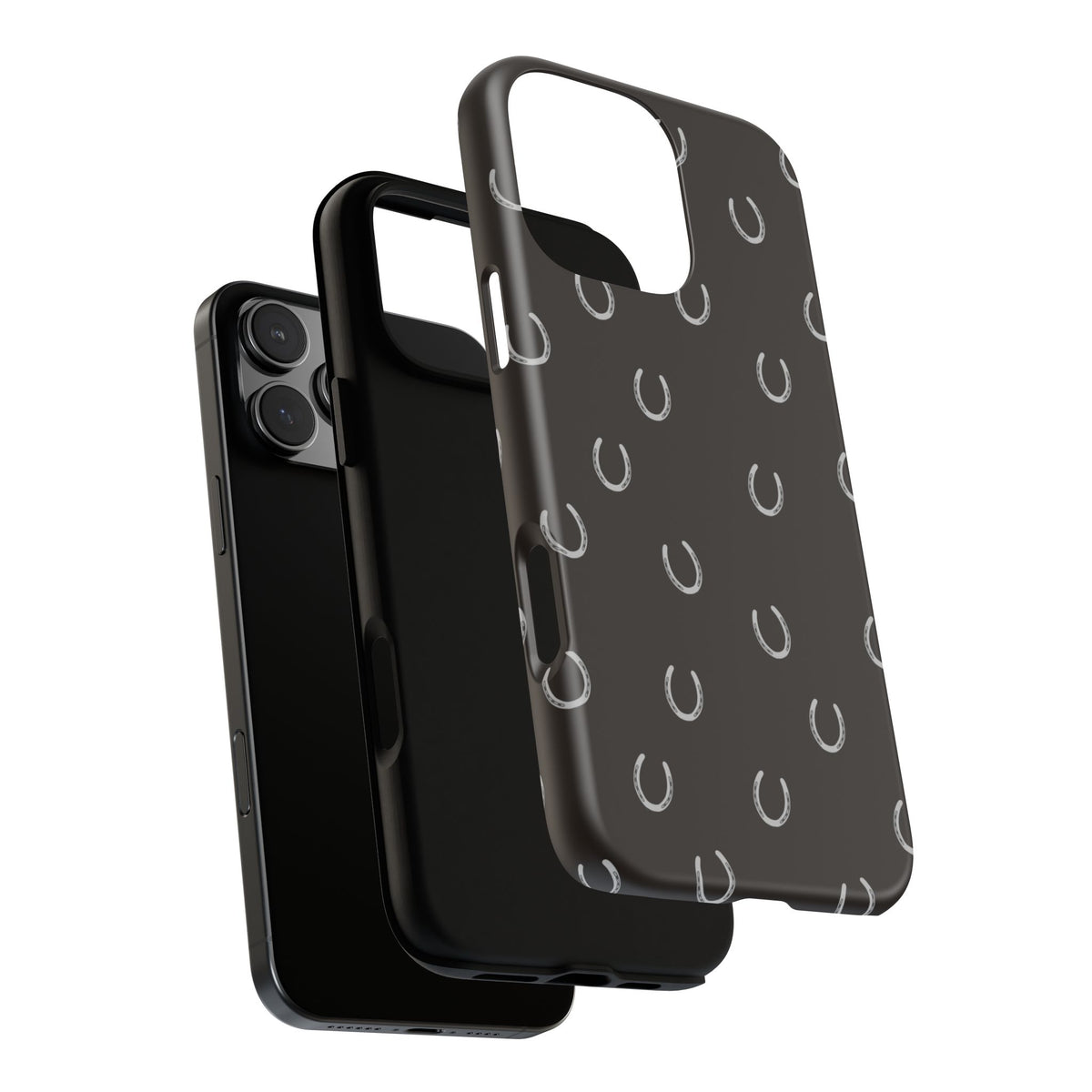 Wood Horse Shoe Case
