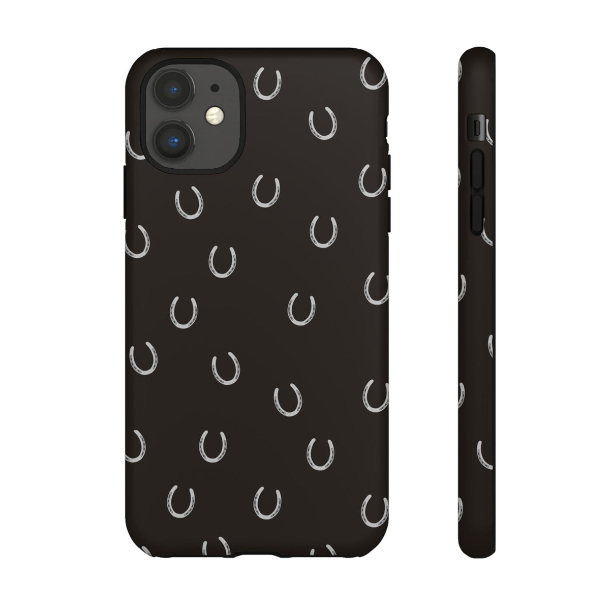 Wood Horse Shoe Case