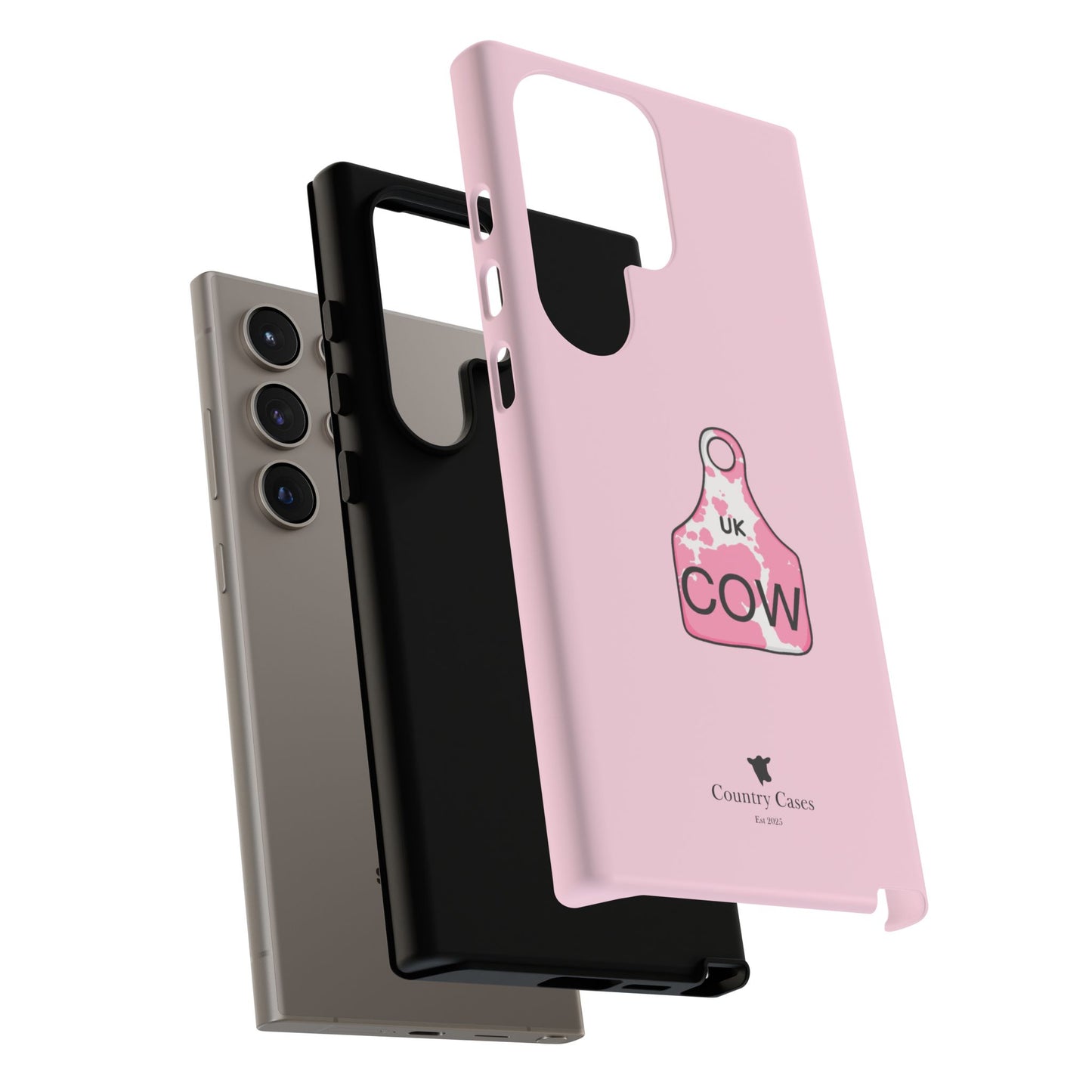 Android pink ear tag case