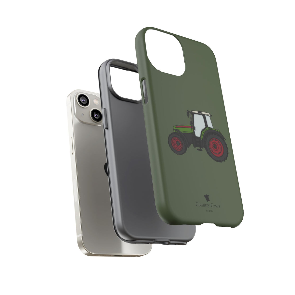 Green Tractor Case