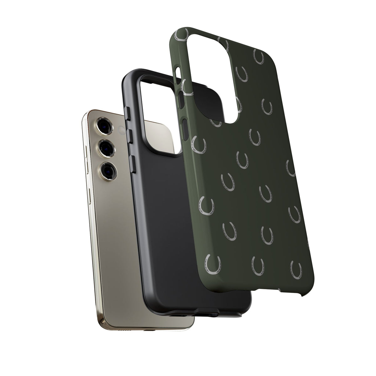 Android Oak Horse Shoe Case