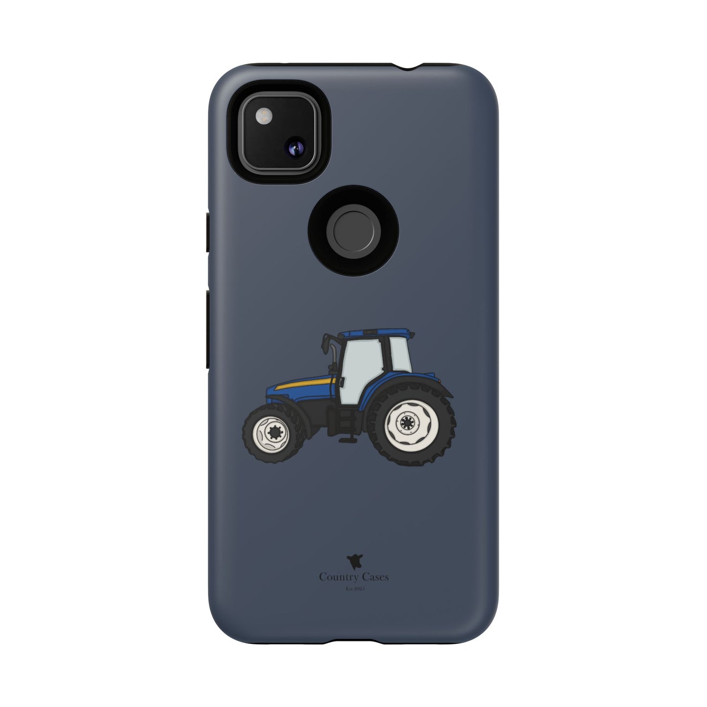 Android blue tractor case