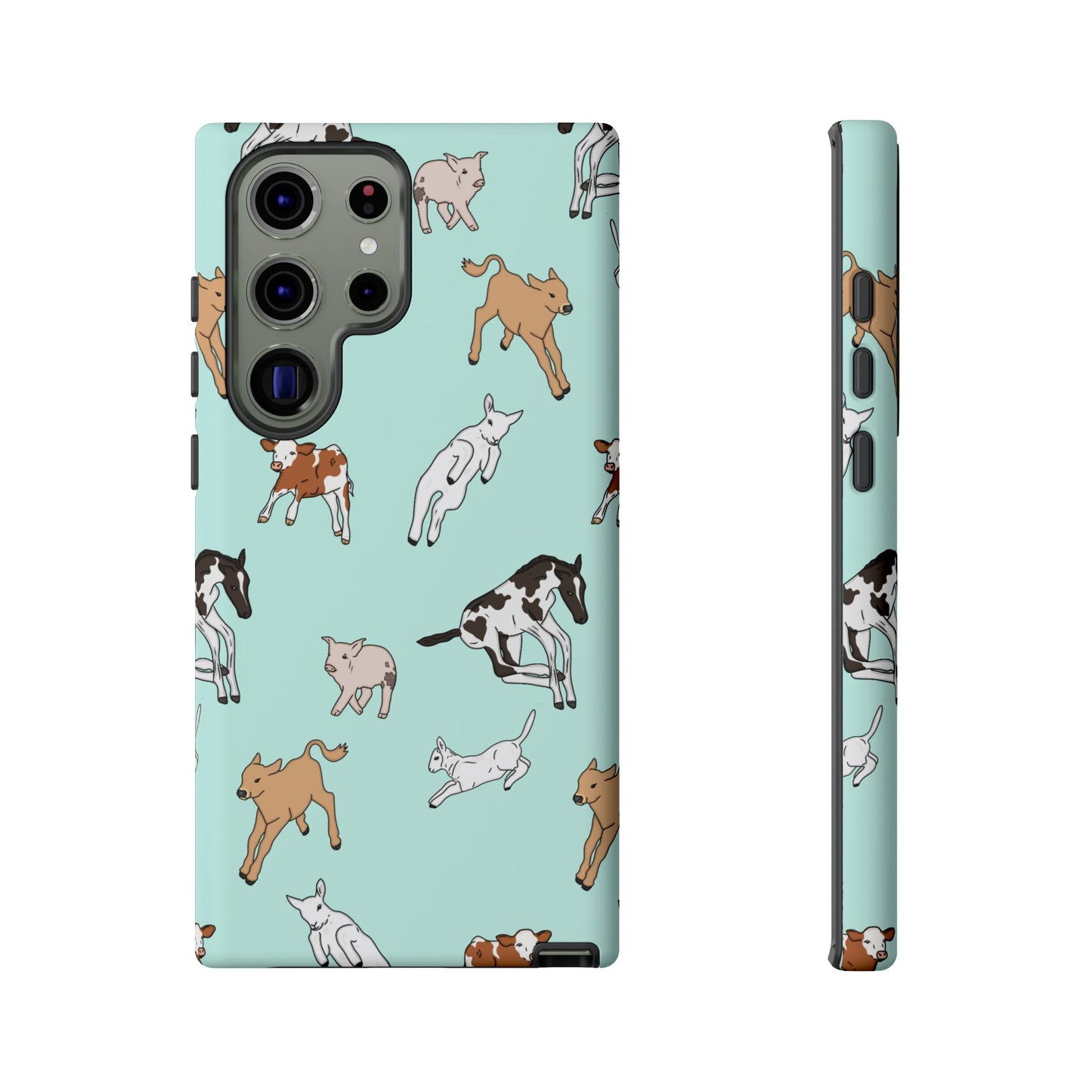 Android farmyard Freinds Blue Case