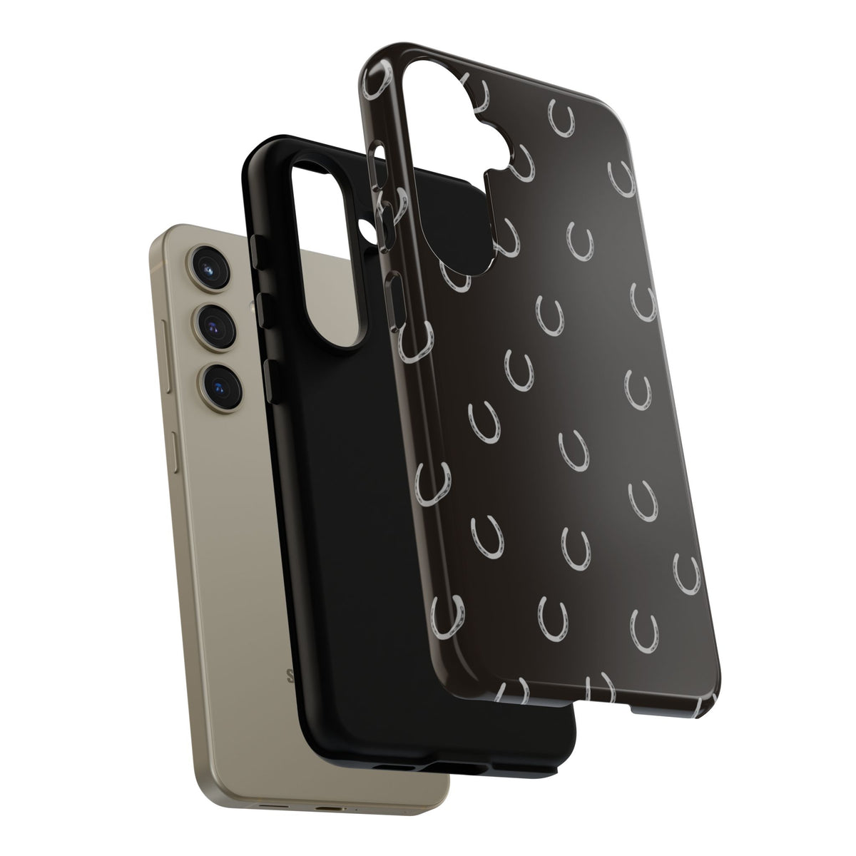 Android Wood Horse Shoe Cases