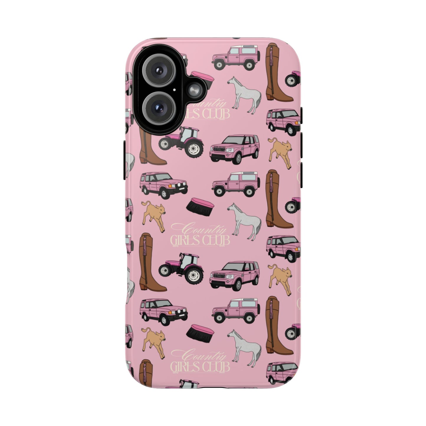 Pink Country Girls Club Case