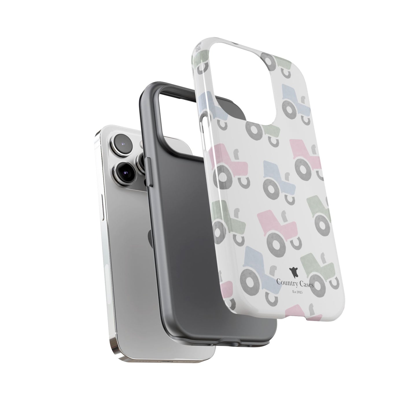 Pastel Tractor Case