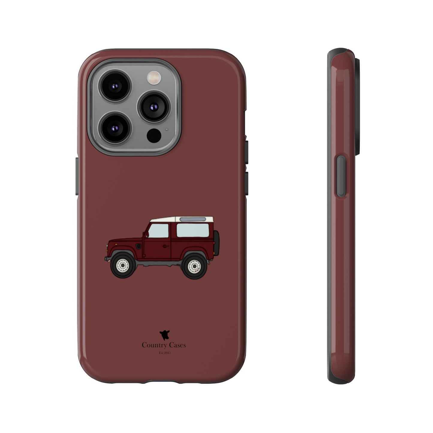 Berry red landy case