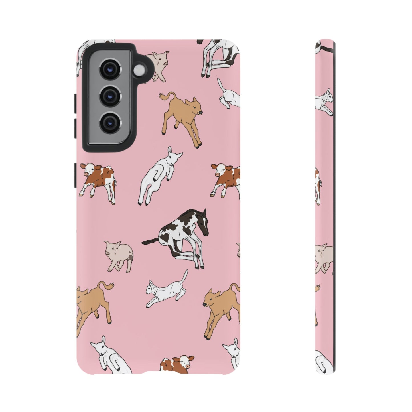 Android Farmyard Friends Pink Case