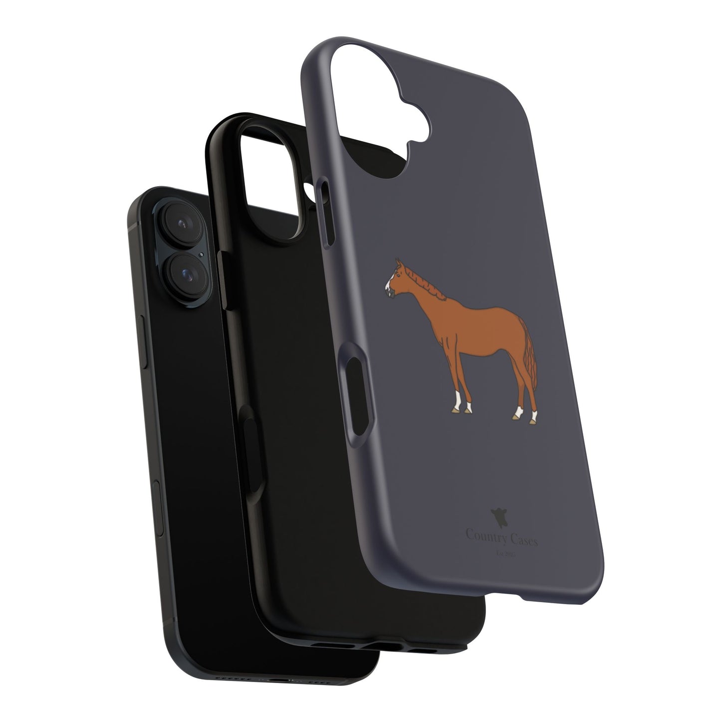 Chestnut horse case