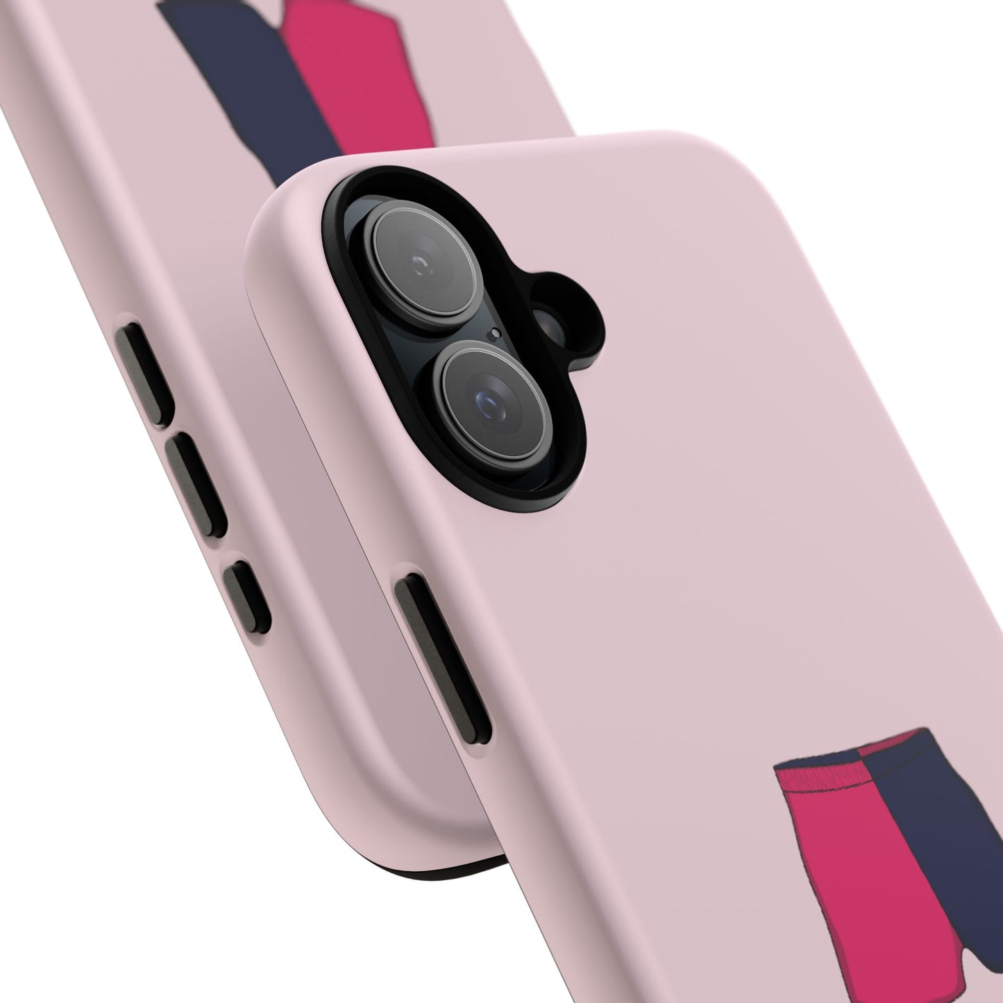 Two toned short phone case