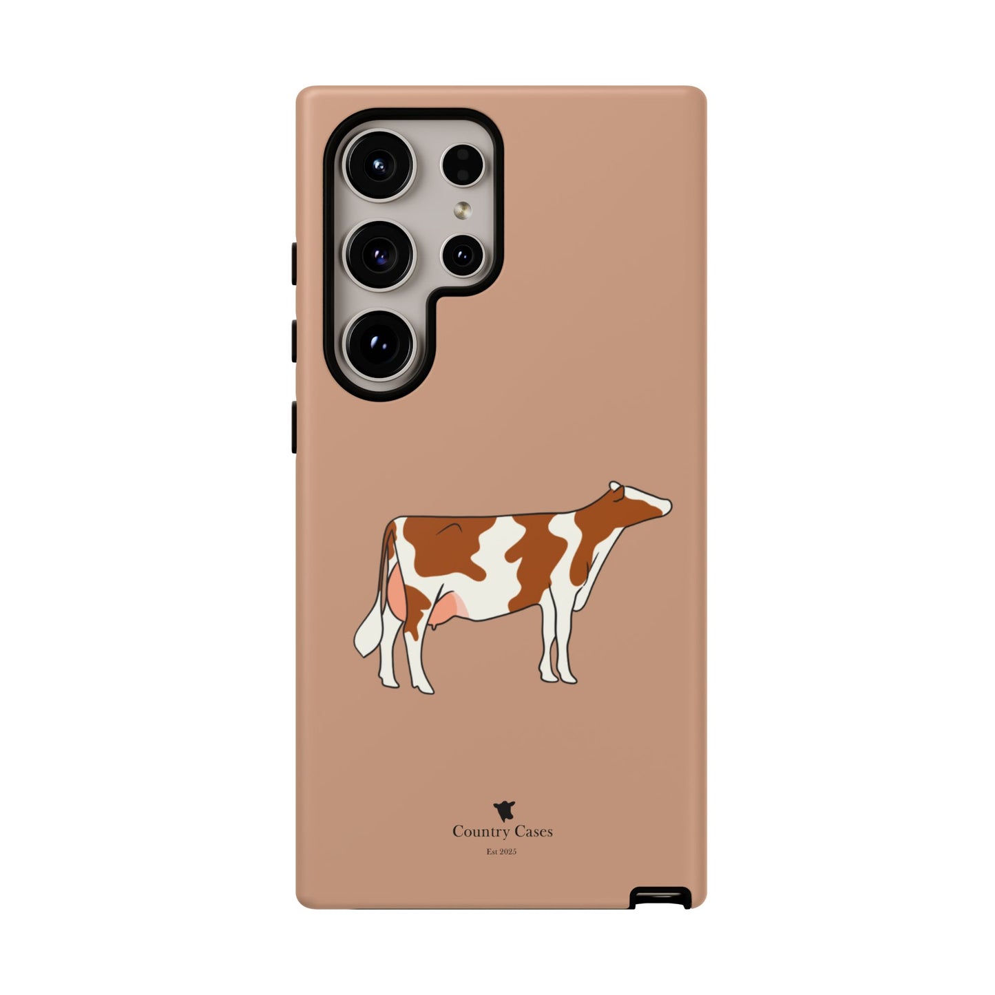 Android red and white Holstein case