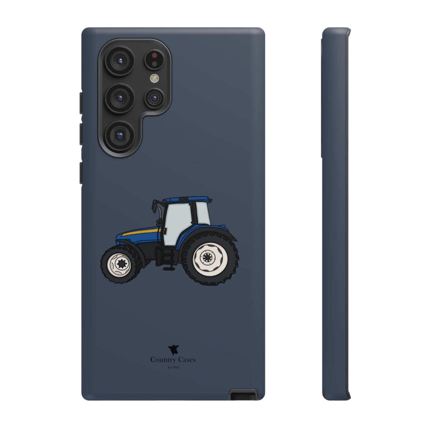 Android blue tractor case