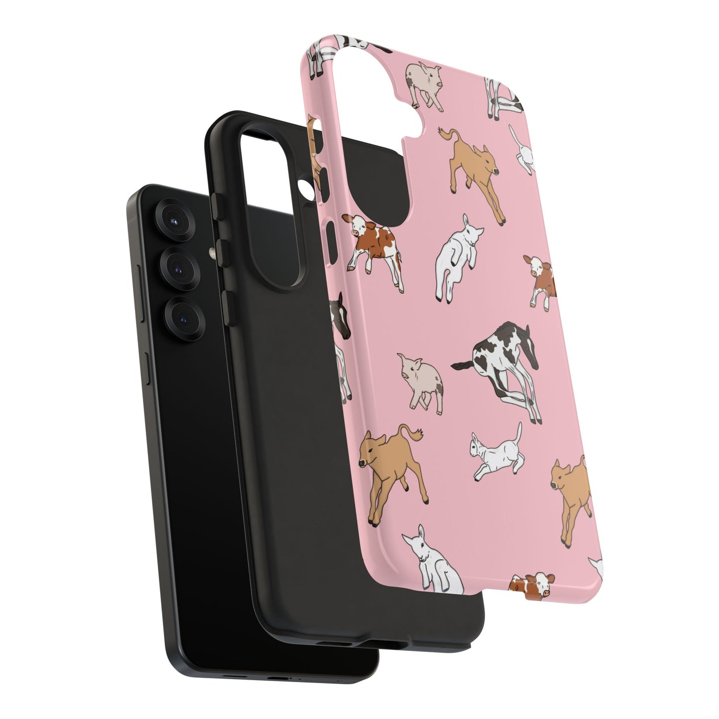 Android Farmyard Friends Pink Case