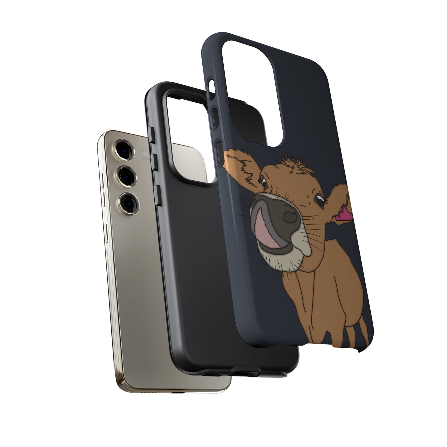 Navy jersey android case
