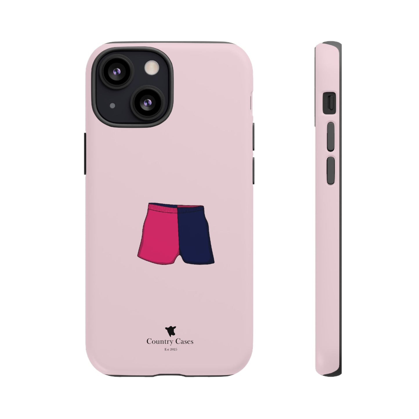 Two toned short phone case