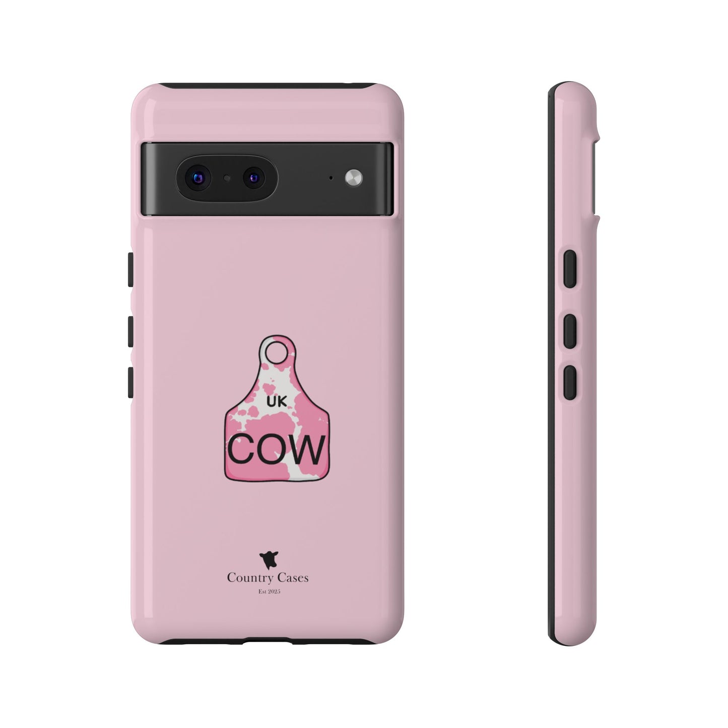 Android pink ear tag case
