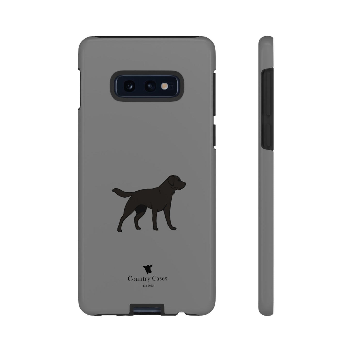 Android black Labrador case