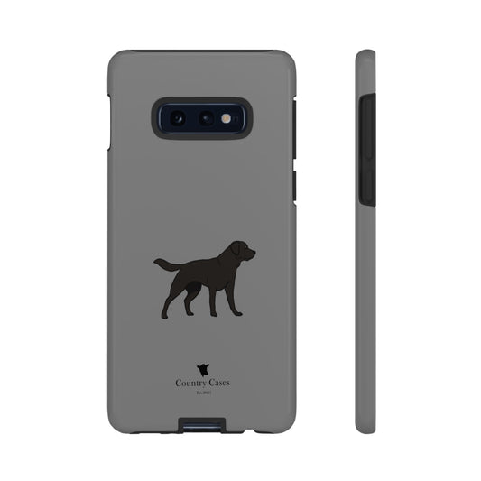 Android black Labrador case
