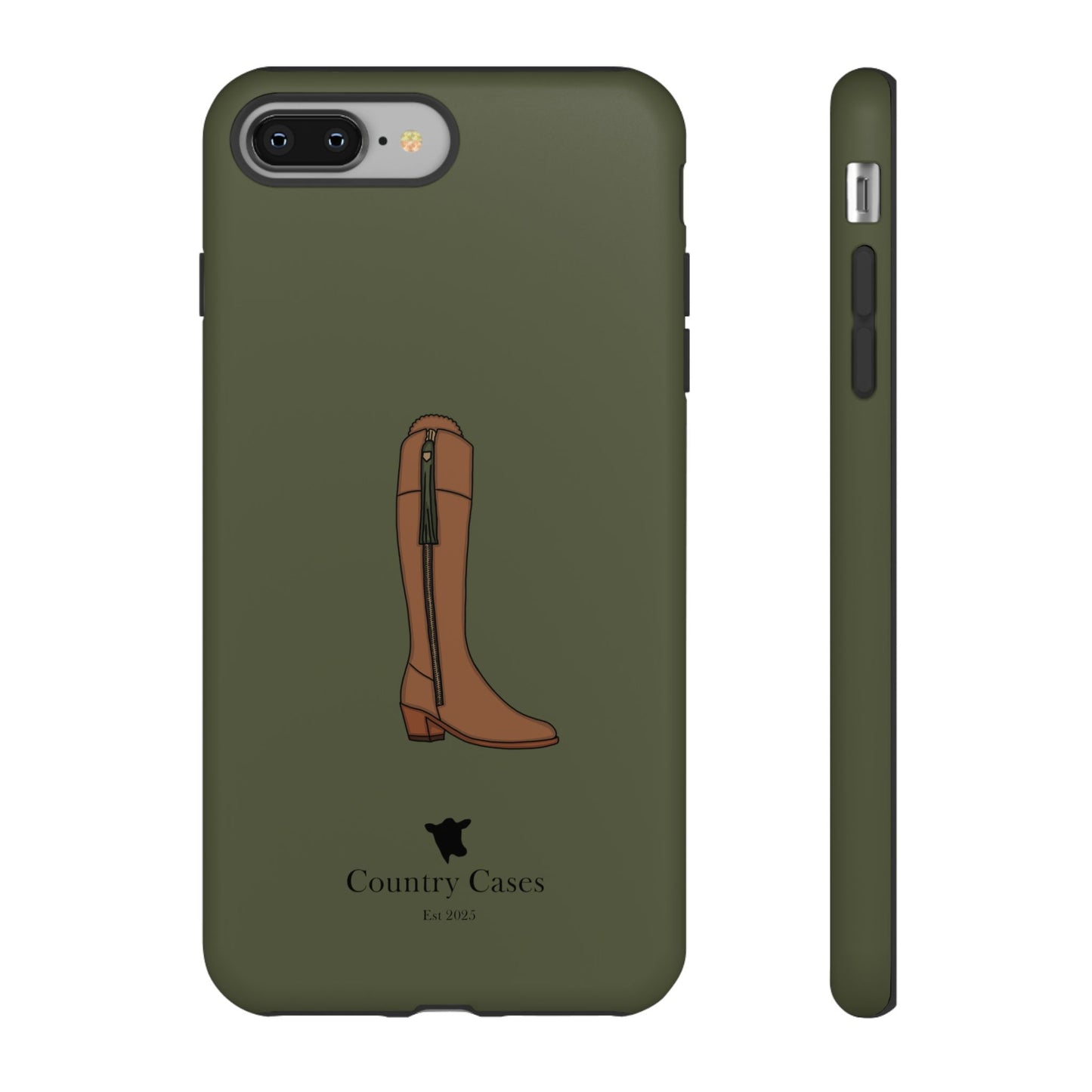 Green country boot case
