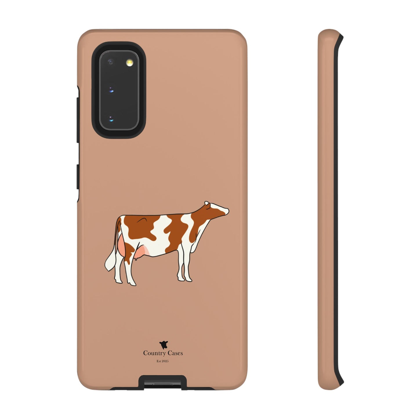 Android red and white Holstein case