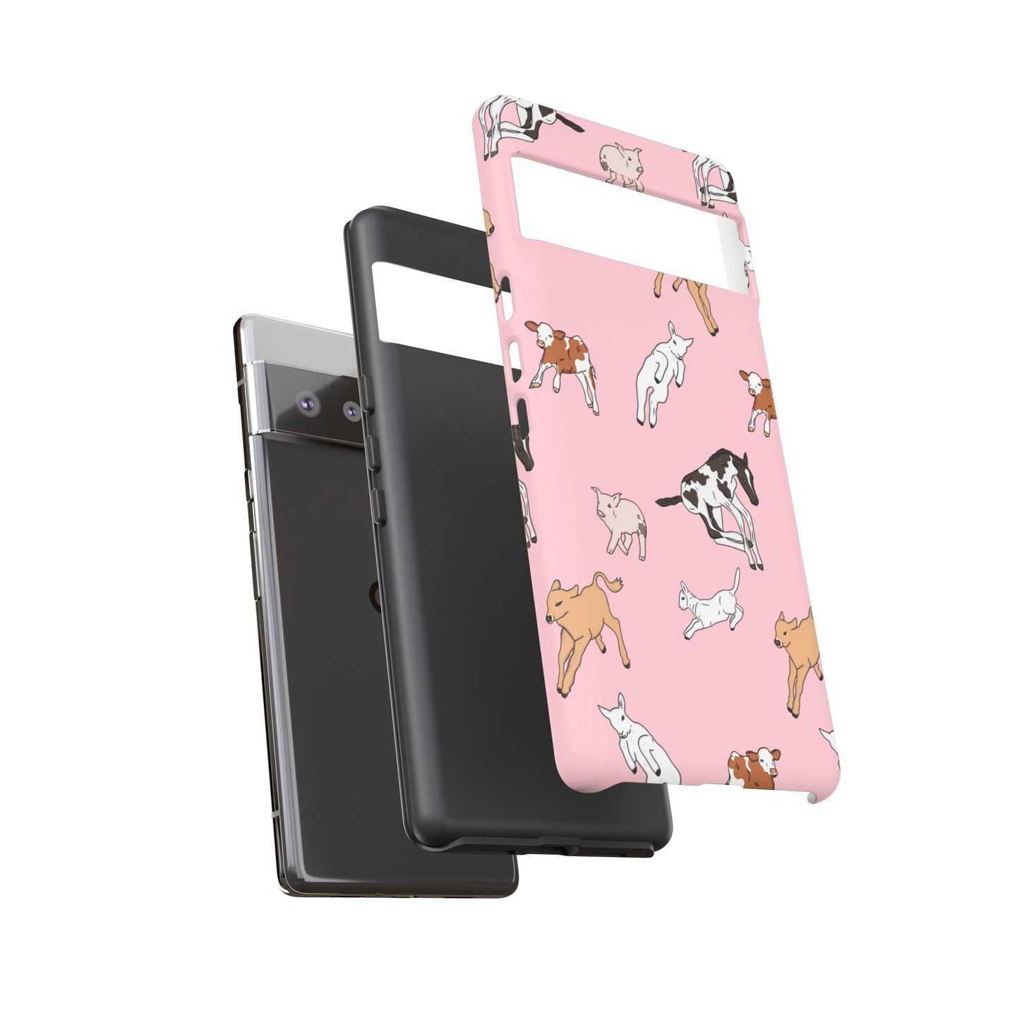 Android Farmyard Friends Pink Case