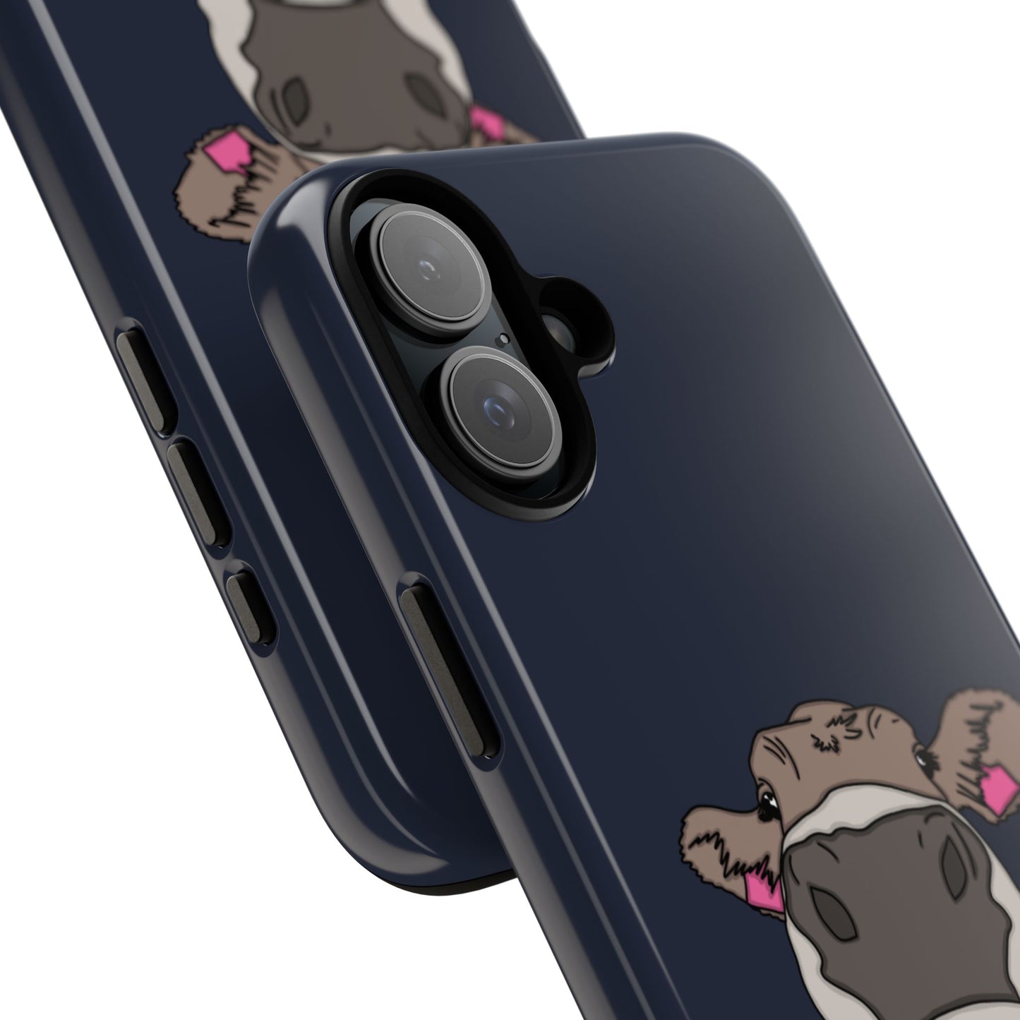 Navy brown Swiss case