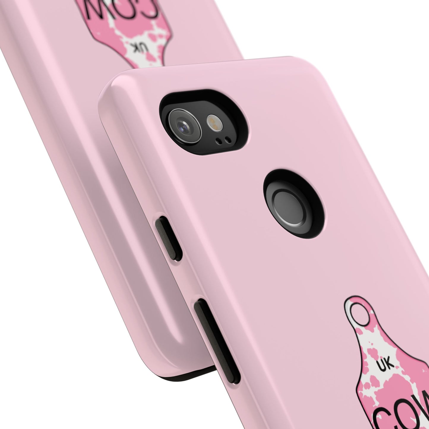 Android pink ear tag case
