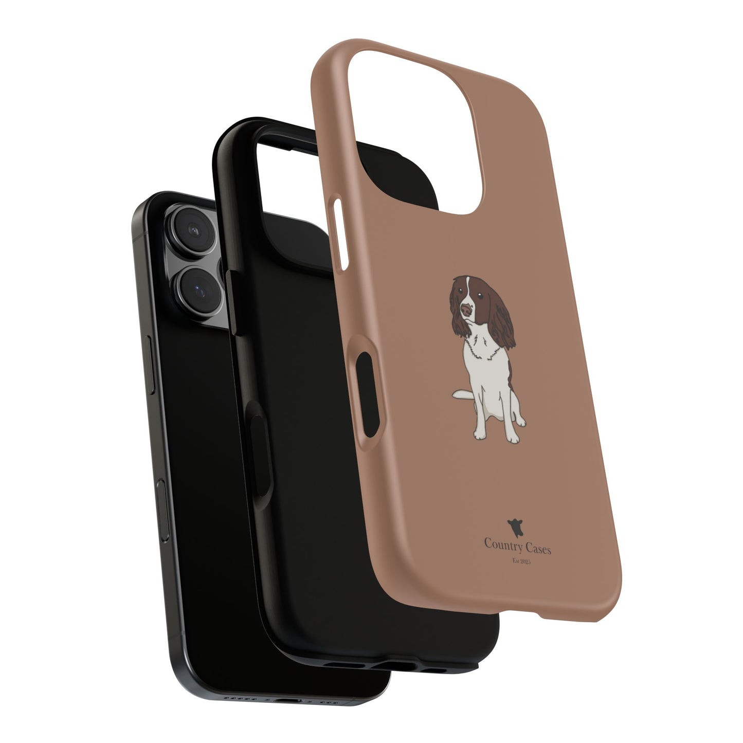 Brown spaniel case