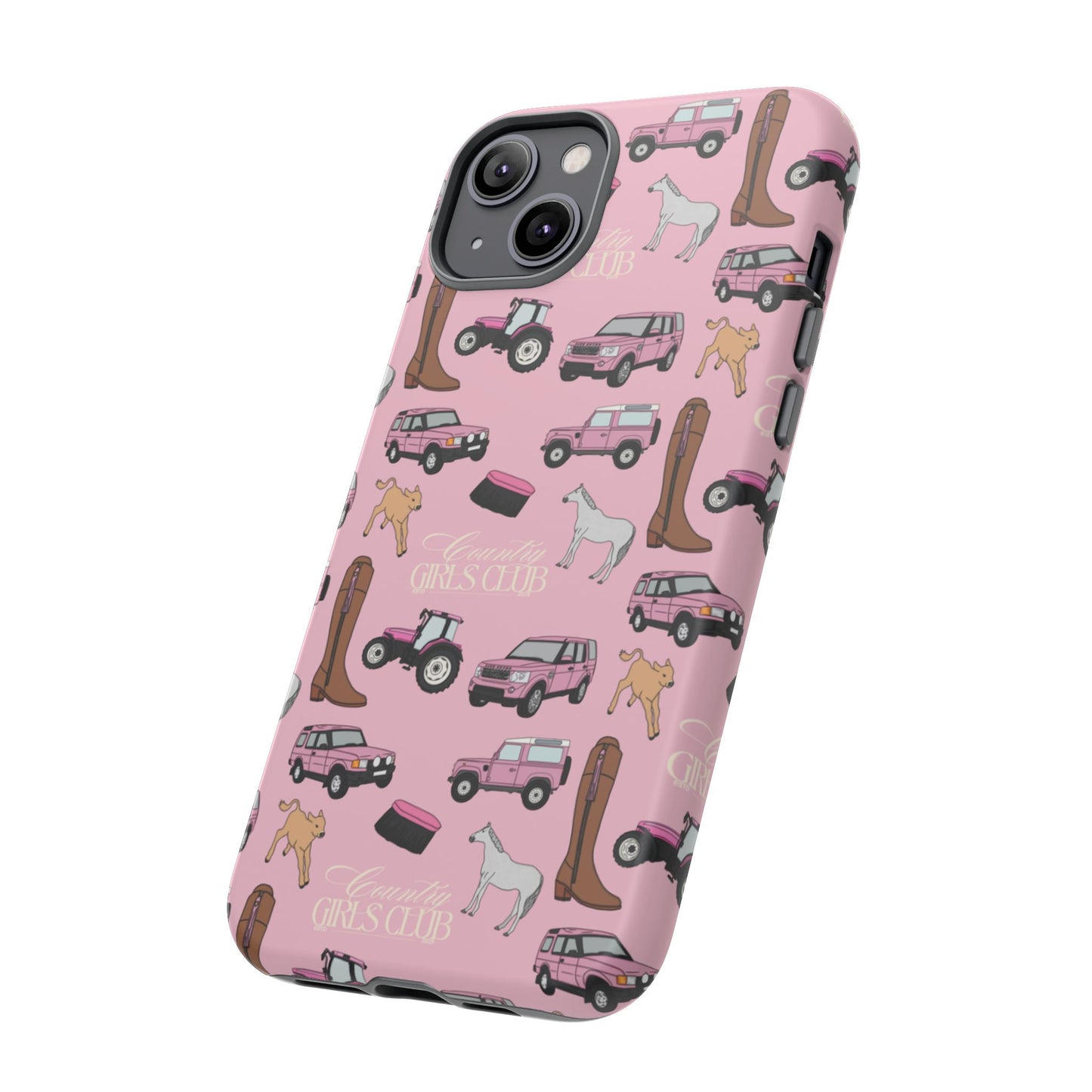 Pink Country Girls Club Case