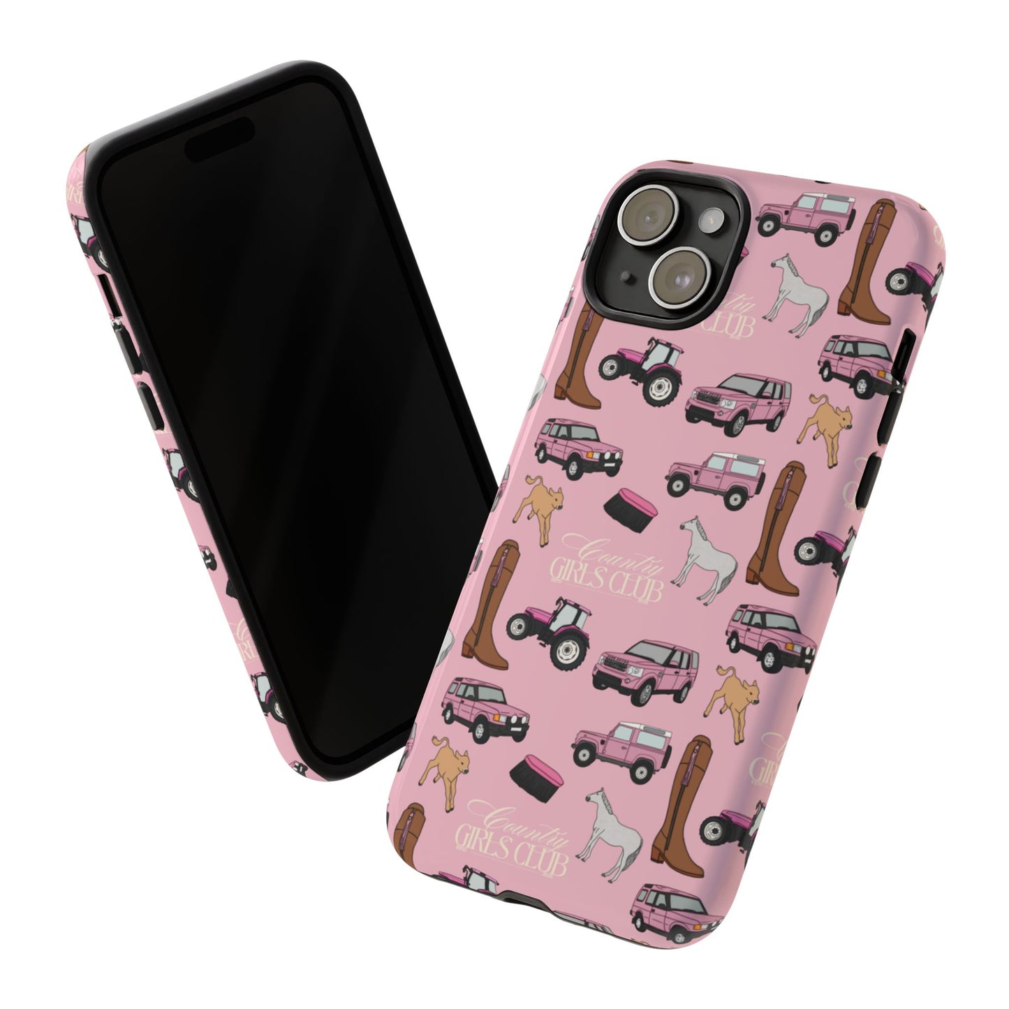 Pink Country Girls Club Case