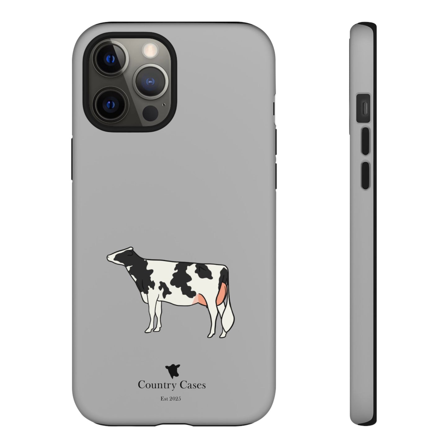 Black and white Holstein case