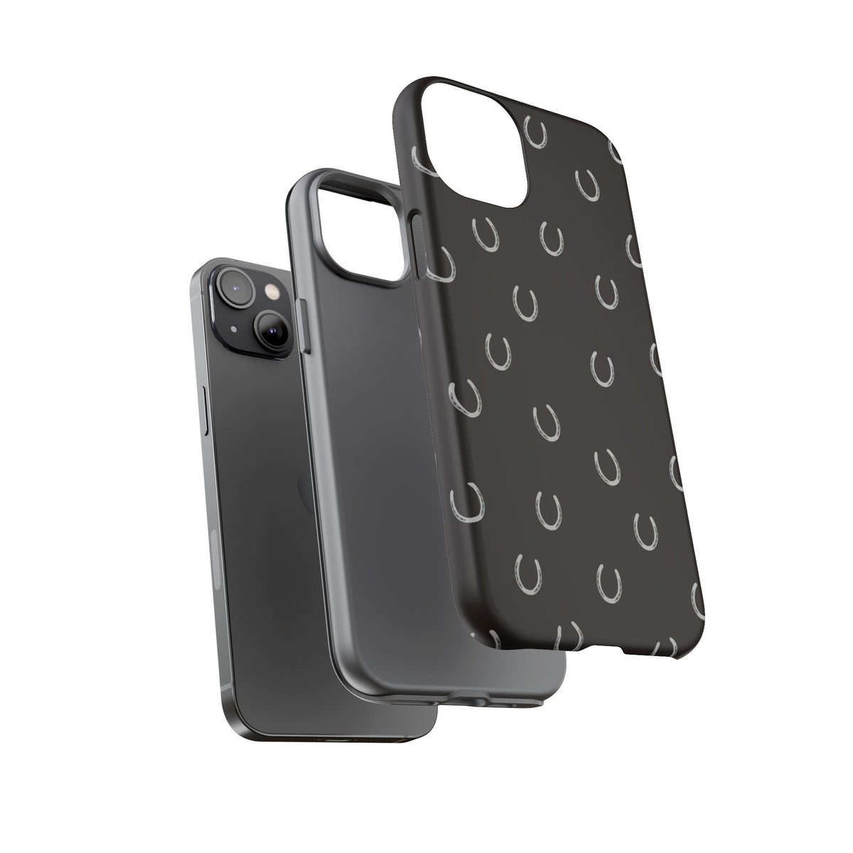 Wood Horse Shoe Case