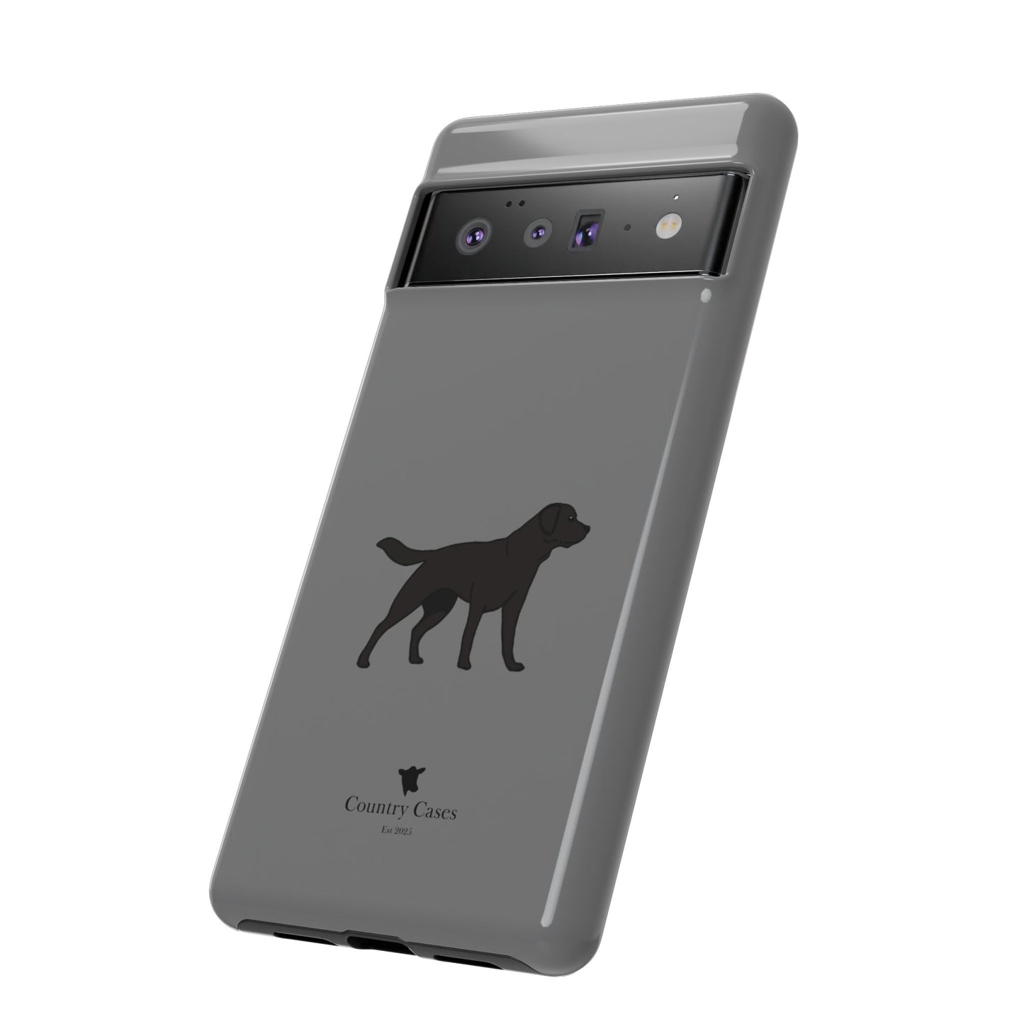 Android black Labrador case