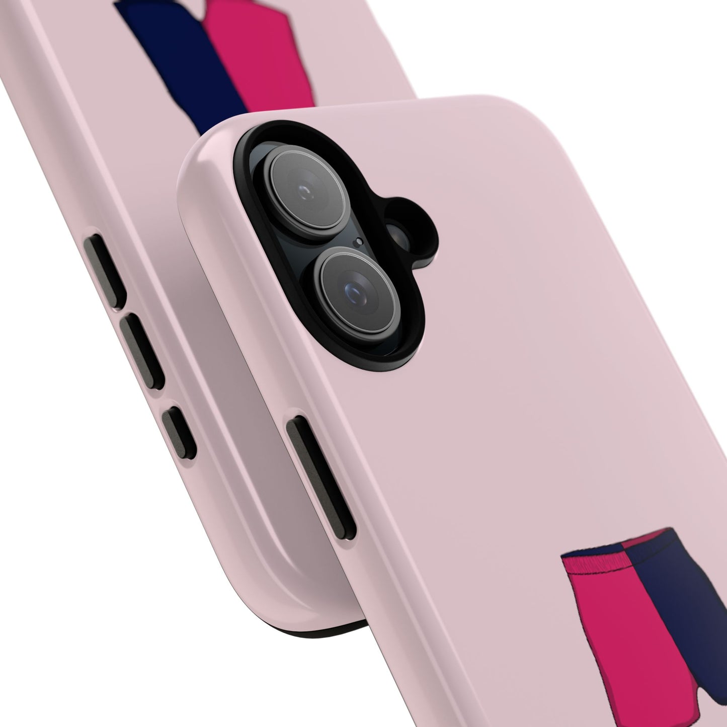 Two toned short phone case