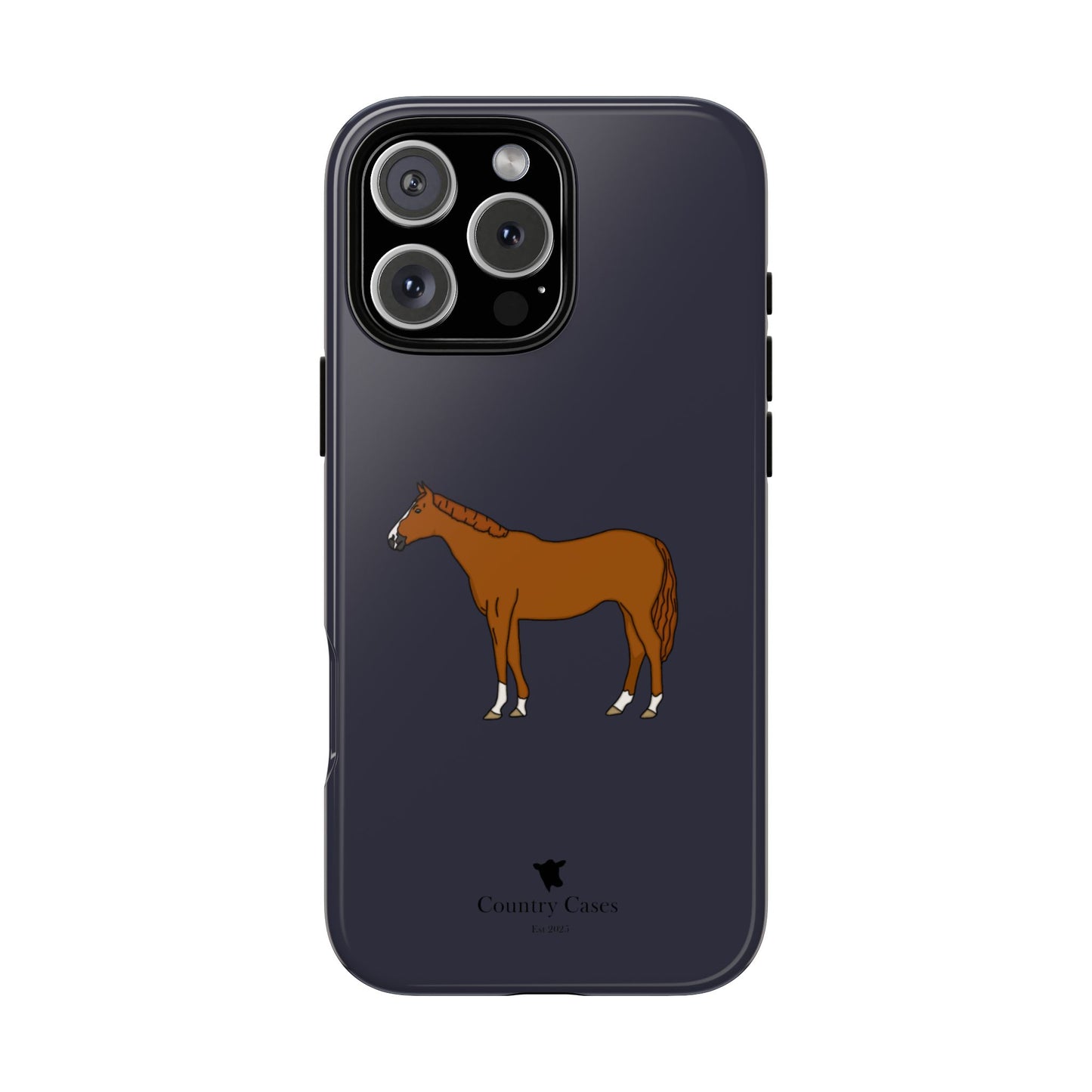 Chestnut horse case