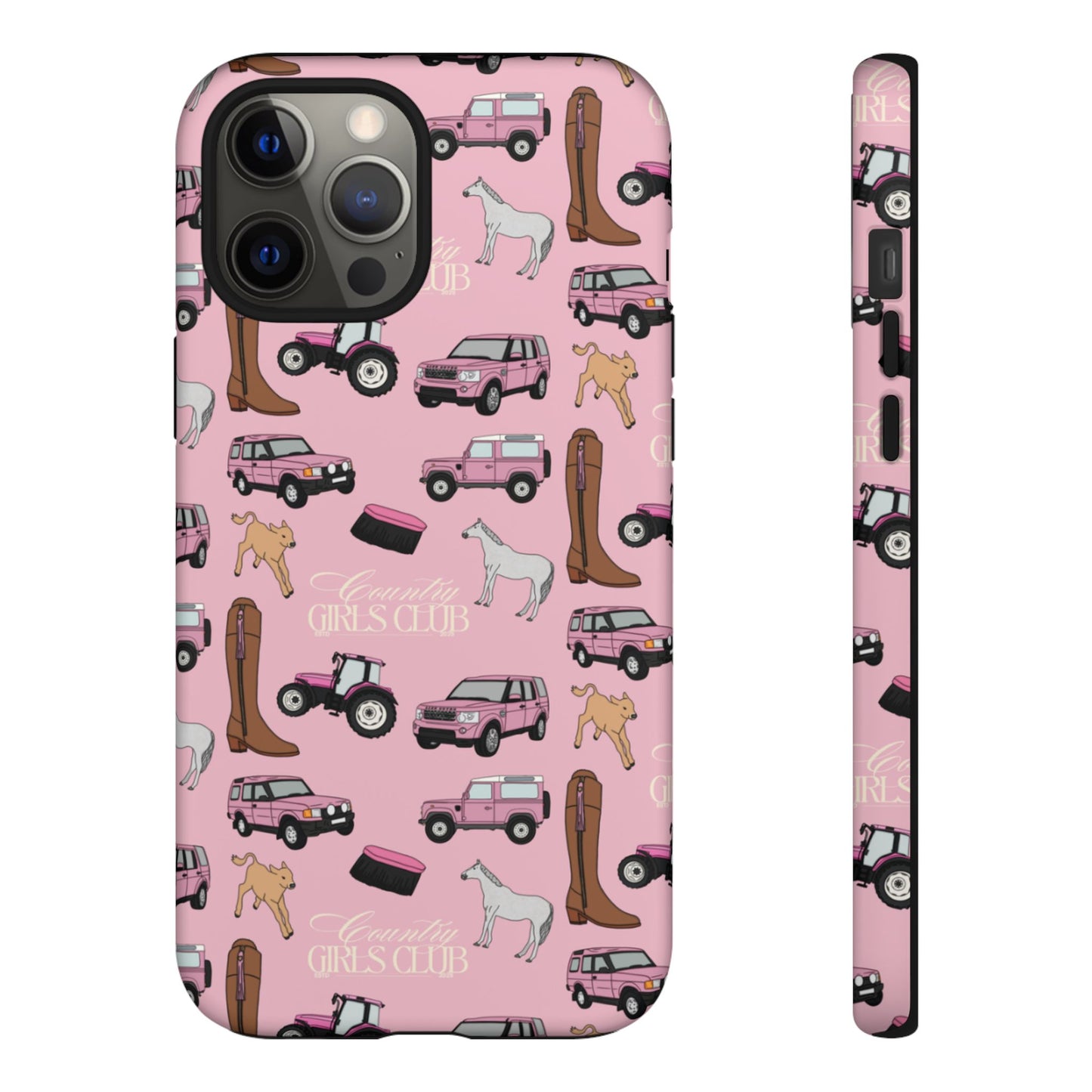 Pink Country Girls Club Case